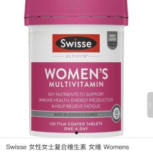 Swisse Women's Multivitamin 120 Film Coated Tablets 女維 120粒