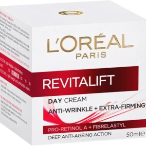 L'Oreal Paris Revitalift Anti-wrinkle & Extra-Firming Night Cream 50ml, with Advanced Pro-Retinol and Fibrelastyl, to Visibly Reduce Wrinkles & Firm Skin