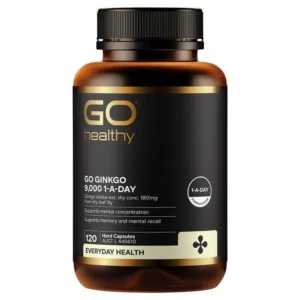 Go Healthy Ginkgo 9000 120 Vege Capsules